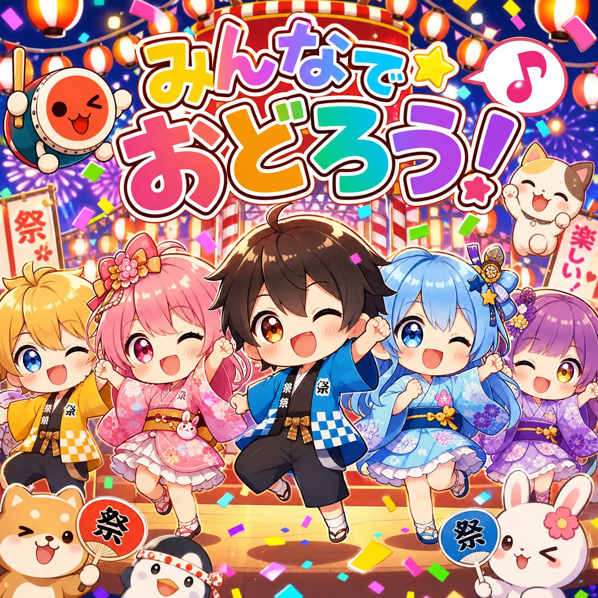 黑料 - 黑料精选·超萌chibi角色节日庆典动漫